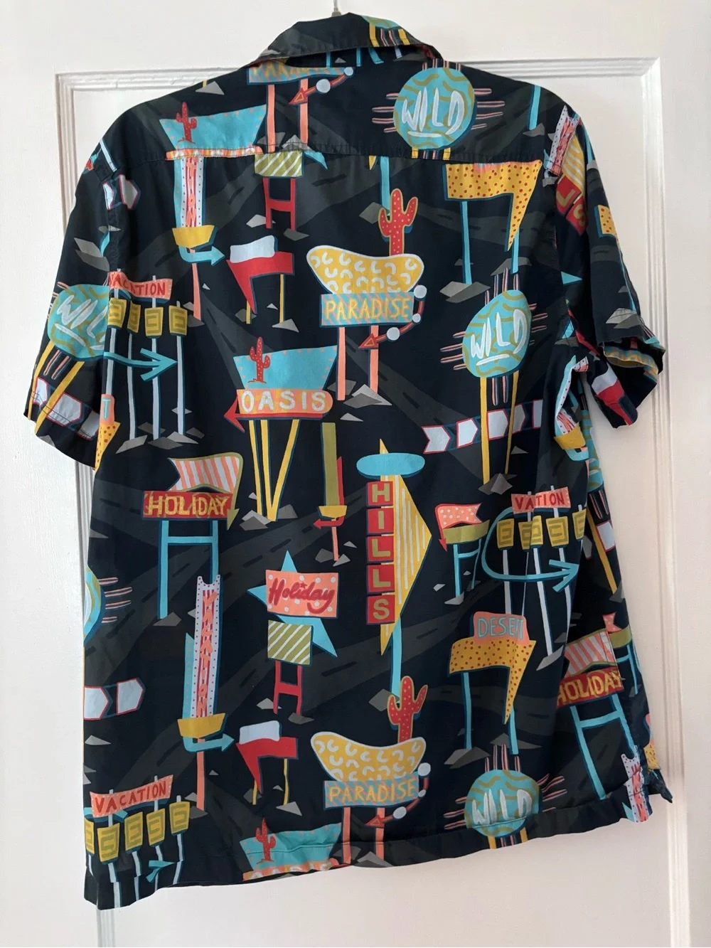 Men's Liberty of London Graphic Resort Shirt with Multicolor